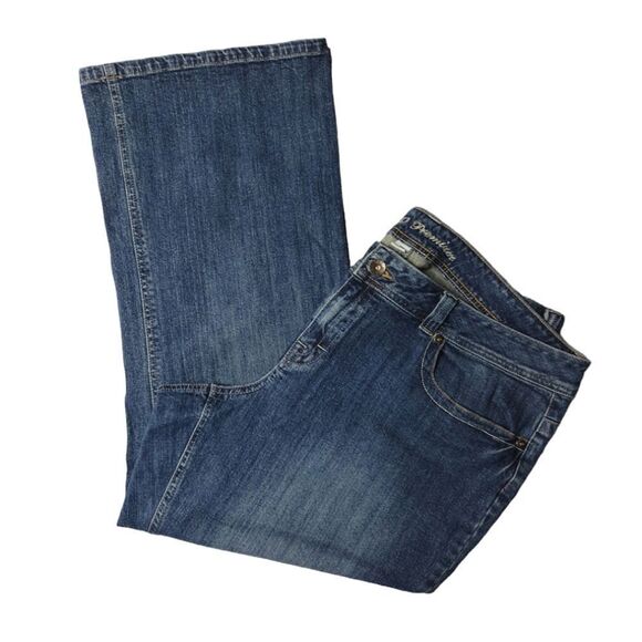 CATO Premium Medium Wash Midrise Bootcut Jeans Plussize 20W Petite - Picture 5 of 12